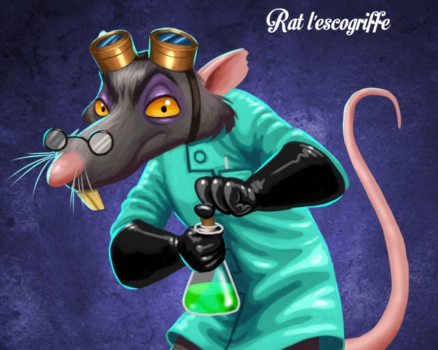 Le dangereux Rat l'Escogriffe!